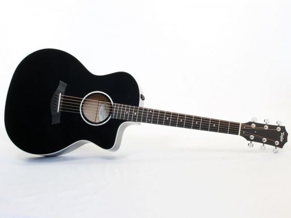 Taylor 214ce-BLK DLX ケース、クロス、ストラップ付き　美品