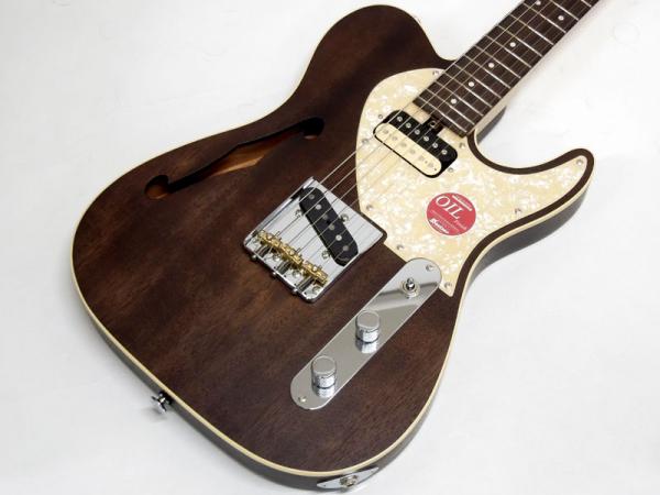 ギター Bacchus Handmade Series T-HOLLOW BLK/OIL 127139-1.jpg