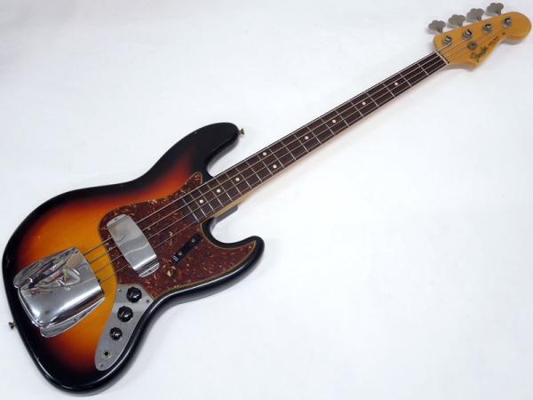Fender Custom Shop 1964 Jazz Bass JourneymanRelic 3-Color Sunburst
