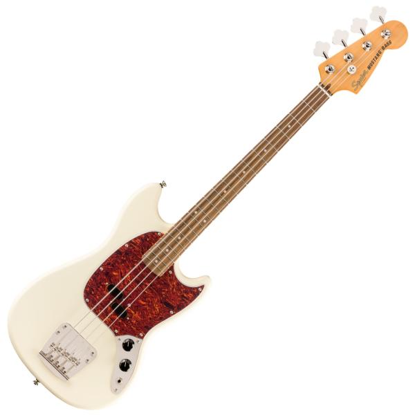 SQUIER ( スクワイヤー ) Classic Vibe 60s Mustang Bass OWT ムスタングベース ショートスケール  エレキベース 