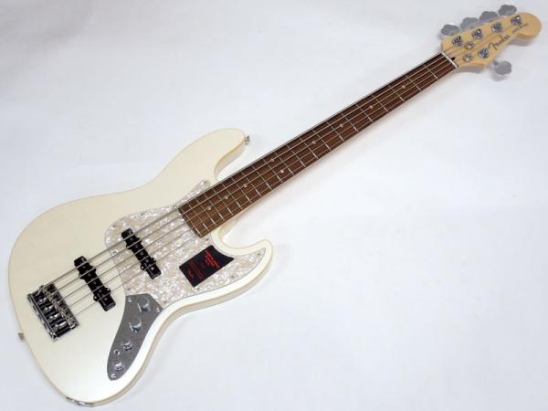 Fender フェンダー Made in Japan Modern Jazz Bass V Olympic Pearl 【国産 5弦ジャズベース  】