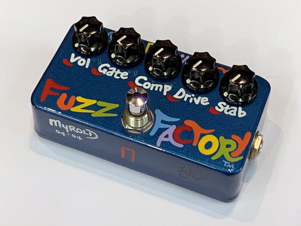 Z.VEX Fuzz Factory / Hand Paint / Blue Metallic / 1 of 1 < Used