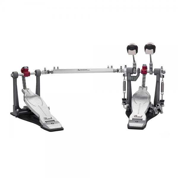 Pearlパール・ドラムツインペダル Eliminator SOLO “RED”偏芯カム・コントロールコアクォードビーター採用 P-1032
