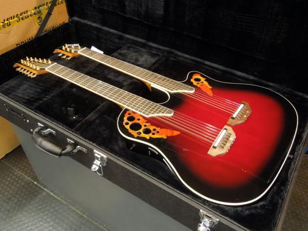Ovation Celebrity Elite Double Neck CSE225-RRB 【エレアコ ダブルネック 】 送料無料! |  ワタナベ楽器店 ONLINE SHOP