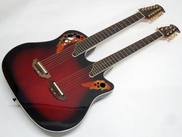 Ovation Celebrity Elite Double Neck CSE225-RRB 【エレアコ ダブルネック  】