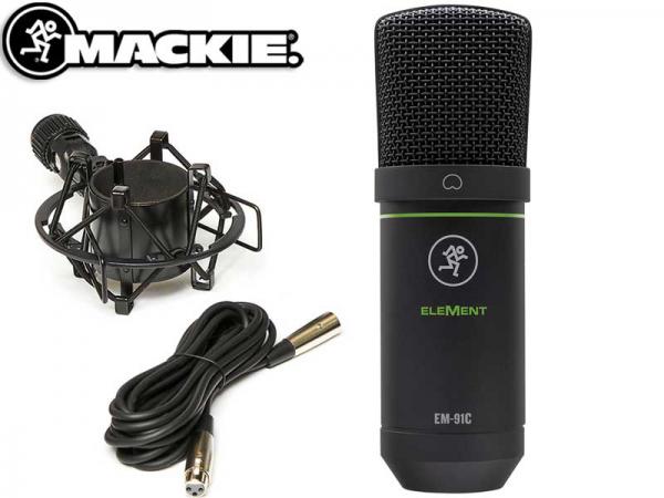 MACKIE ( マッキー ) EM-91C  ◆  コンデンサーマイク ラージダイアフラム カーディオイド