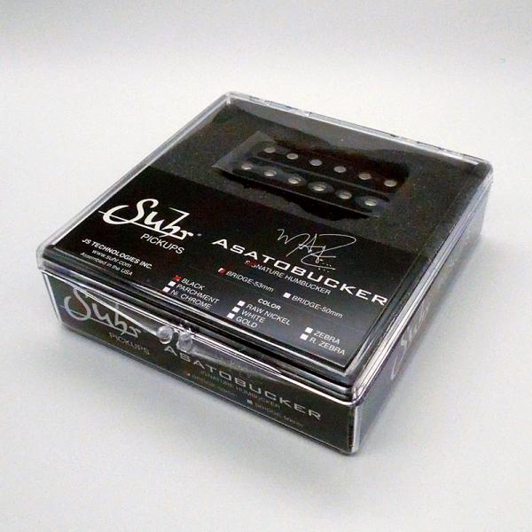 Suhr サー Asatobucker / Black / 53mm ( for Bridge )