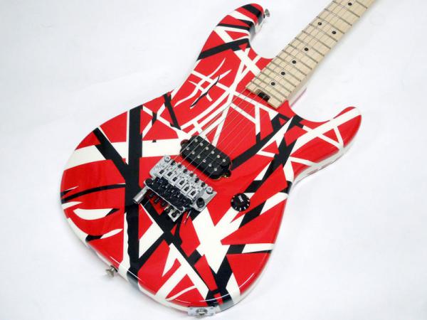 EVH ( イーブイエイチ ) Striped Series Red with Black Stripes【MEX 