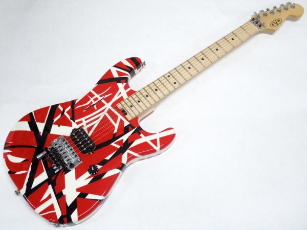 EVH ( イーブイエイチ ) Striped Series Red with Black Stripes エディ・ヴァン・ヘイレン エレキギター