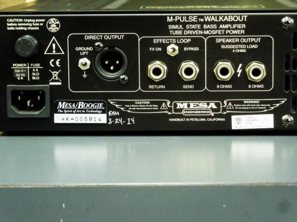 Mesa/Boogie M-Pulse Walkabout おまけ付き