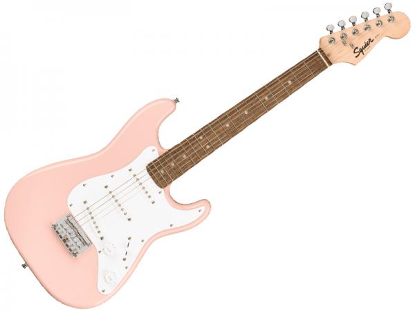 SQUIER ( スクワイヤー ) Mini Stratocaster SHP ミニ ストラトキャスター エレキギター by フェンダー シェルピンク