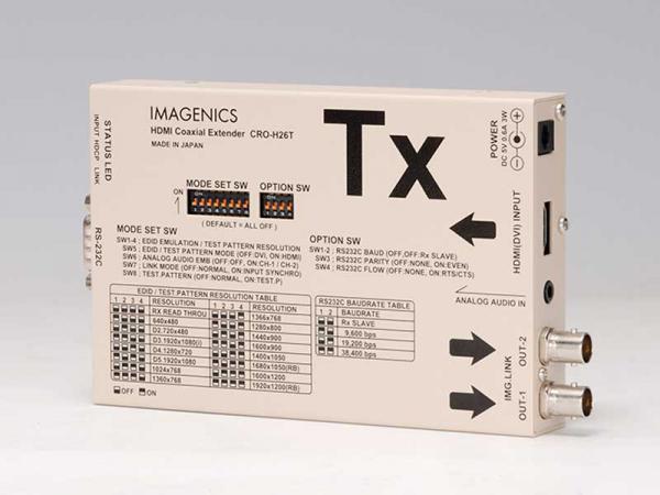 IMAGENICS ( イメージニクス ) CRO-H26T ◆ HDMI 信号同軸延長器・送信器