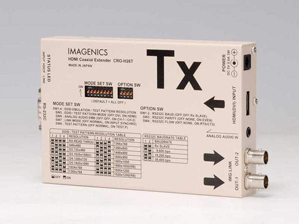 IMAGENICS イメージニクス CRO-H26T ◆ HDMI 信号同軸延長器・送信器
