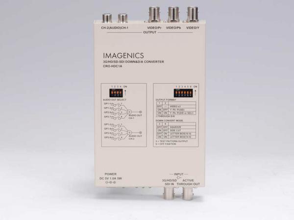 IMAGENICS イメージニクス CRO-HDC1A ◆ 3G/HD/SD-SDI ダウン & D/Aコンバータ
