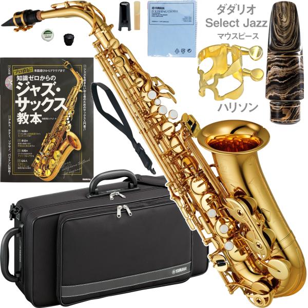 YAMAHA ( ヤマハ ) YAS-480 アルトサックス 正規品 管楽器 E♭ alto saxophone gold YAS-480-01 セレクトジャズ マウスピース セット D　北海道 沖縄 離島不可