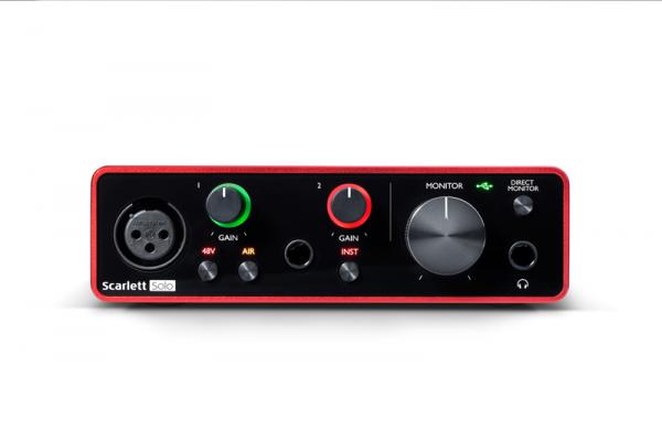 お気にいる フォーカスライト Focusrite Scarlett ワタナベ | (gen3) Solo DTM・DAW