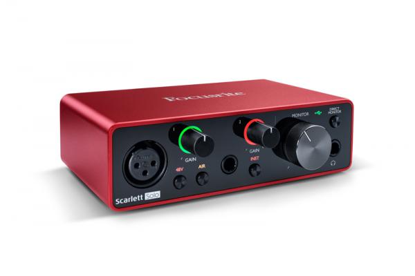FOCUSRITE ( フォーカスライト ) Scarlett Solo (gen. 4