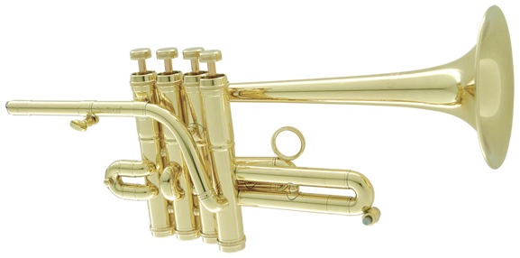 CarolBrass (  キャロルブラス ) N7775 CL ピッコロトランペット ラッカー 4ピストン 管楽器 本体 piccolo trumpet　北海道 沖縄 離島不可