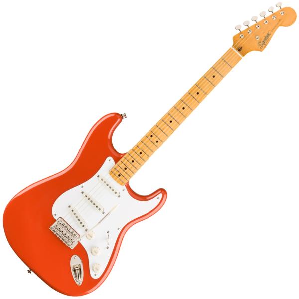 SQUIER ( スクワイヤー ) Classic Vibe 50s Stratocaster FRD ストラトキャスター  Fiesta Red  エレキギター by フェンダー フェスタレッド