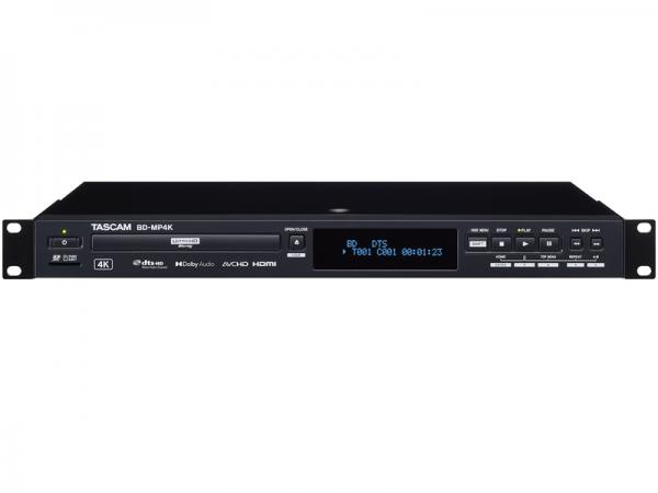 TASCAM ( タスカム ) BD-MP4K ◆ 4K UHDブルーレイ/DVD/CD/SDカード/USBメモリ対応コンパクトサイズ業務用マルチメディアプレイヤー