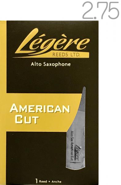 Legere レジェール 2.75 アルトサックス リード アメリカンカット 交換チケット 樹脂 プラスチック E♭ Alto Saxophone American Cut reeds 2-3/4　北海道 沖縄 離島不可