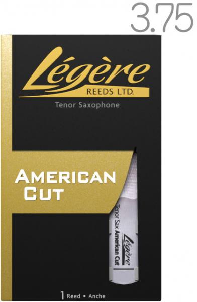 Legere ( レジェール ) 3.75 テナーサックス リード アメリカンカット 交換チケット 樹脂 プラスチック B♭ Tenor Saxophone American Cut reeds 3-3/4