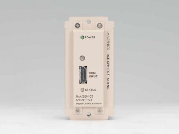 IMAGENICS イメージニクス DCE-CPH1TX-F ◆ HDMI(DVI)信号同軸延長器・送信器(フロアコンセント取り付け型)