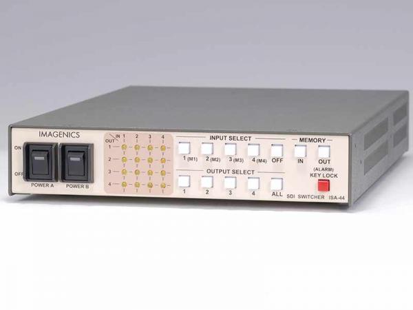 IMAGENICS イメージニクス ISA-44 ◆ 4入力4出力SDIマトリックススイッチャー