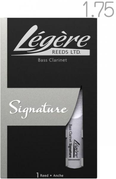 Legere ( レジェール ) バスクラリネット リード シグネチャー 1.75 Bass Clarinet Signatures reeds 1-3/4 樹脂製 プラスチック 交換チケット付 