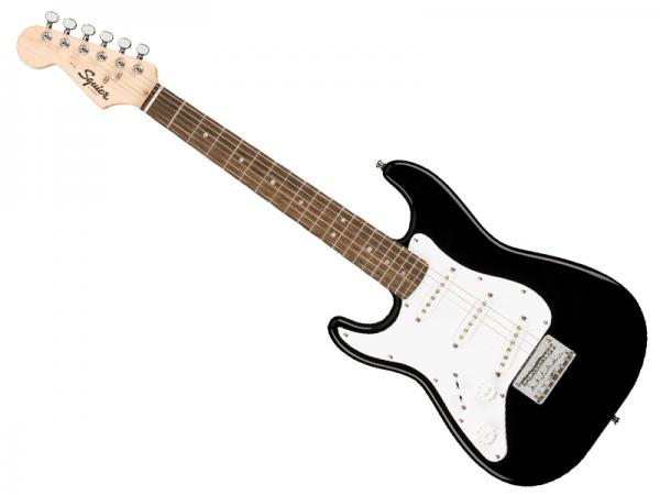 SQUIER ( スクワイヤー ) Mini Stratocaster Left-Handed BLK レフトハンド ミニ ストラトキャスター 左用 エレキギター 