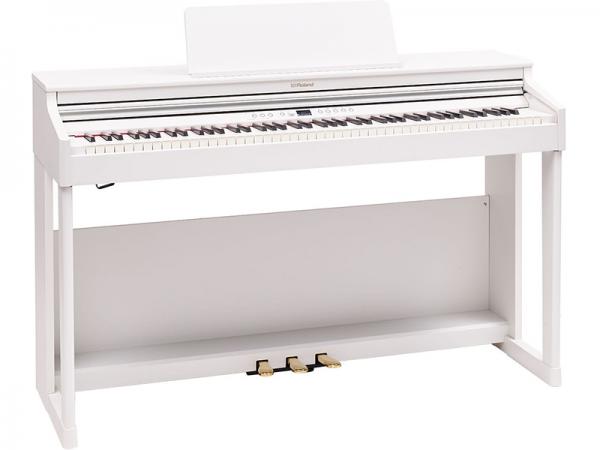 Roland ( ローランド ) 電子ピアノ RP701-WH ホワイト 88鍵盤 ピアノタッチ 据え置きタイプ