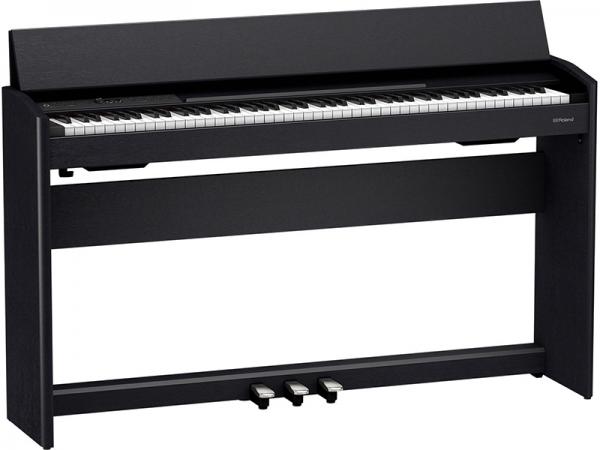Roland ローランド 電子ピアノ F701-CB 黒木目調 88鍵盤 ピアノタッチ 据え置きタイプ
