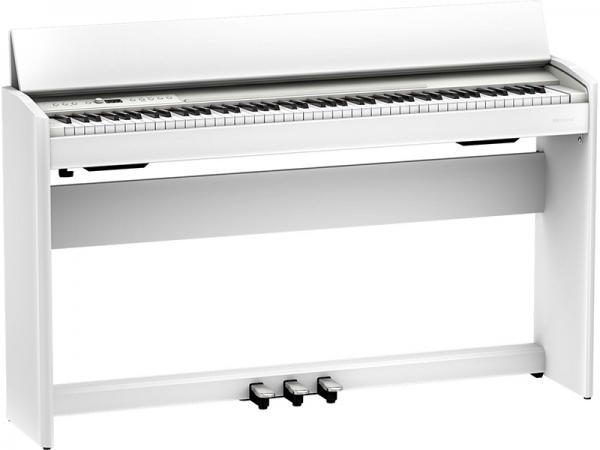 Roland ローランド 電子ピアノ F701-WH ホワイト 88鍵盤 ピアノタッチ 据え置きタイプ