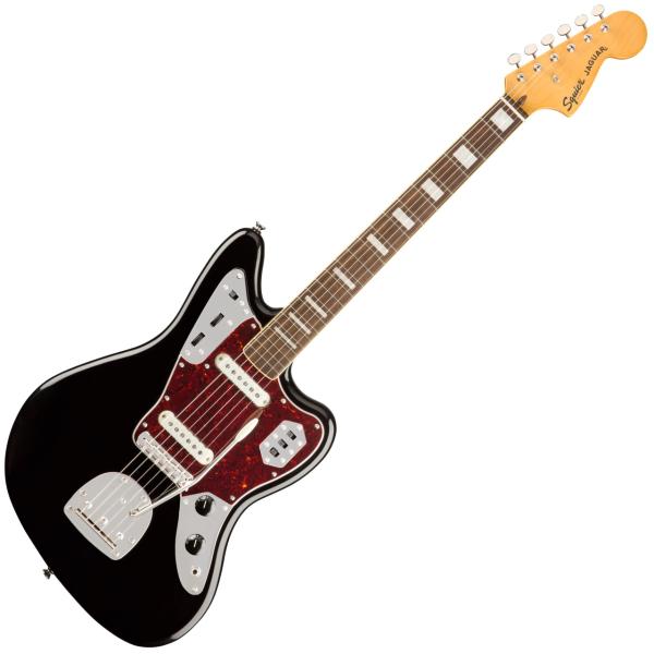 SQUIER ( スクワイヤー ) Classic Vibe 70s Jaguar BLK ジャガー エレキギター  by フェンダー