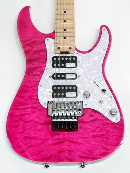 SCHECTER シェクター SD-2-24-AL PINK / M 日本製 エレキギター 送料