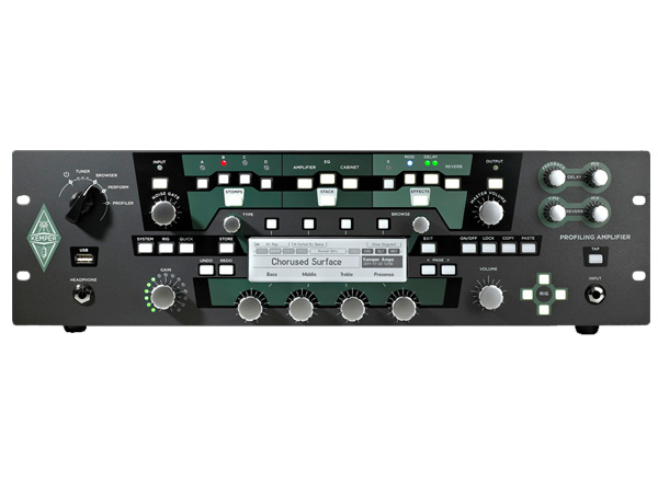 Kemper ケンパーパワーラック　HATA製アルミノブ装着 受注生産】HATA(ハタ) KEMPER PROFILER STAGE用カスタムパネル