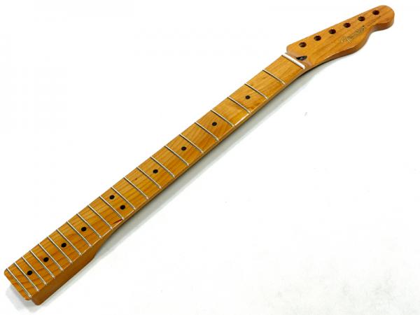 Fender ( フェンダー ) ROASTED MAPLE TELECASTER® NECK, 22 JUMBO FRETS, 12", MAPLE, FLAT OVAL SHAPE