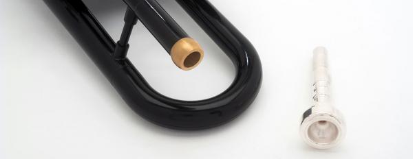 Hilax トランペット プラ管 プラスチック BLACK ブラック 黒