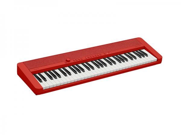 CASIO ( カシオ ) CT-S1 RD［レッド］［カシオトーン］［シンプルでどんな気分でもマッチするキーボード］