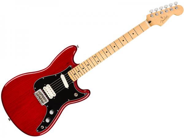 Fender ( フェンダー ) Player Duo Sonic HS Crimson Red Transparent 【プレイヤー デュオ・ソニック MEX   】