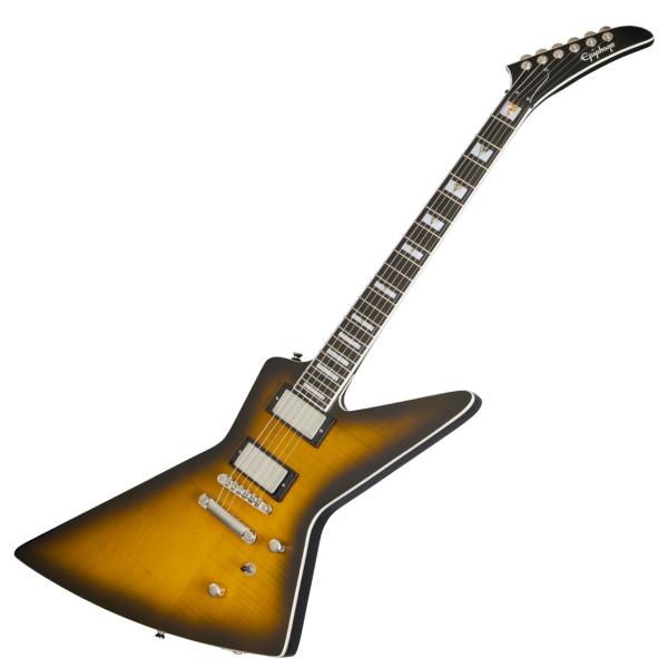 Epiphone エピフォン Prophecy Extura Yellow Tiger Aged Gloss エレキギター プロフェシー エクスプローラー by ギブソン