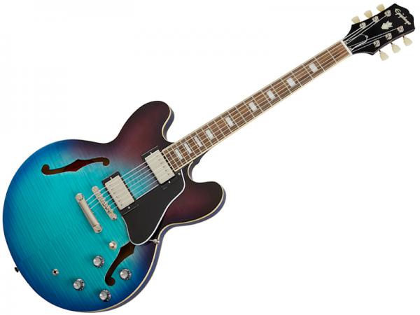 Epiphone ( エピフォン ) ES-335 Figured Blueberry Burst  セミアコ  エレキギター by ギブソン 335 ブルーベリー・バースト