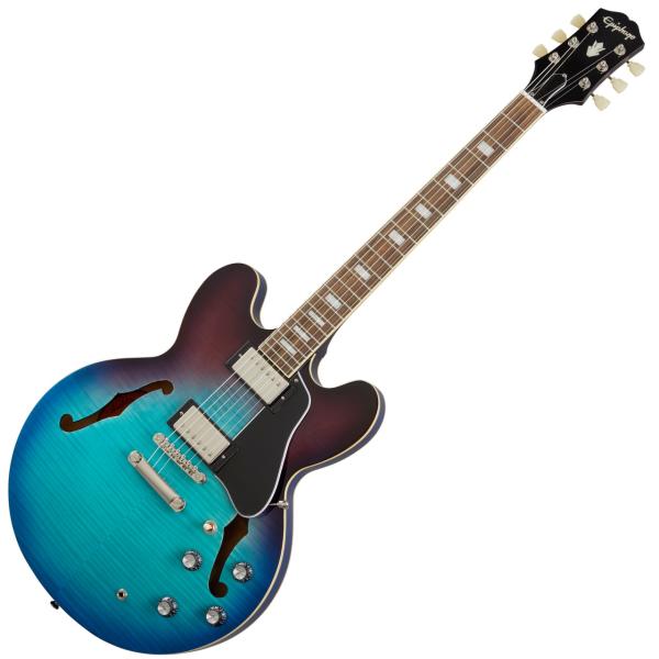 Epiphone ( エピフォン ) ES-335 Figured Blueberry Burst  セミアコ  エレキギター by ギブソン 335 ブルーベリー・バースト