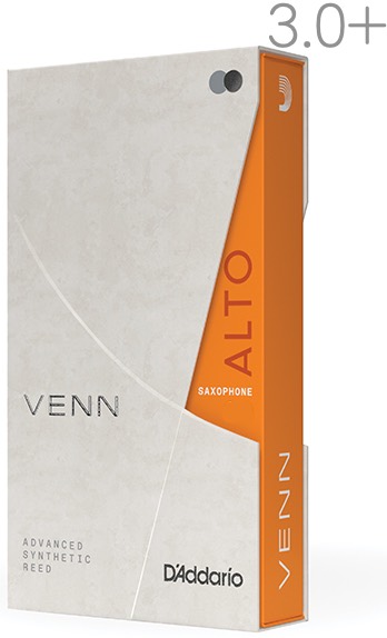 D'Addario Woodwinds ダダリオ ウッドウィンズ VAS01305G2 ヴェン アルトサックス 3.0+ 樹脂製 リード 1枚 ケーン粒子混合 VENN alto saxophone　北海道 沖縄 離島不可