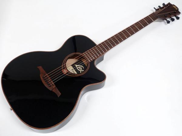 LAG Guitars T118ASCE BLK
