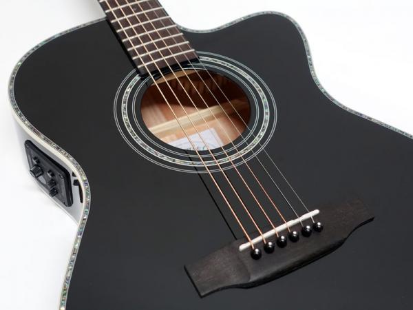 Stafford SF-5C BLK【アコースティックギター エレアコ 】 送料