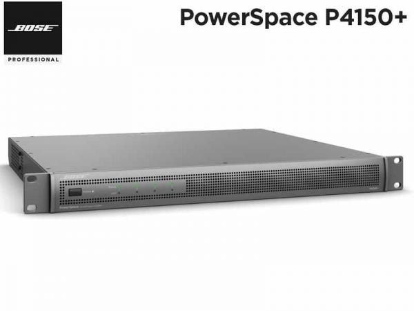 BOSE ( ボーズ ) P4150+  ◆  DSP搭載 パワーアンプ  150W × 4ch  、 300W × 2ch 商業空間 設備用途向け PowerSpace シリーズ 