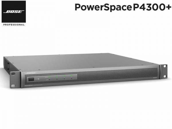 BOSE ボーズ P4300+ ◆  DSP搭載 パワーアンプ  300W × 4ch , 600W × 2ch 商業空間 設備用途向け PowerSpace