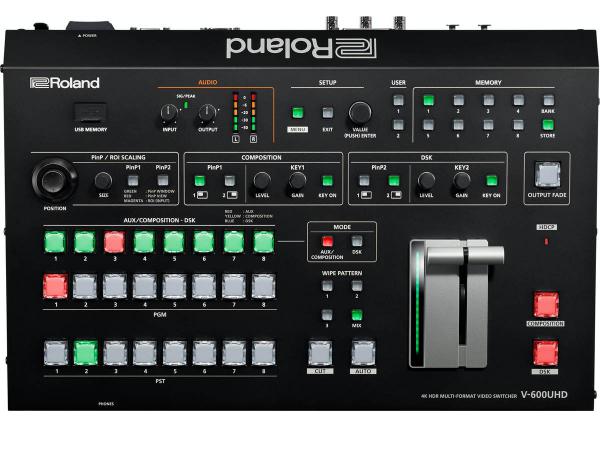 Roland ローランド V-1600HD マルチフォーマットビデオスイッチャー Roland Pro A/V - V-1600HD | Multi-Format Live Video Switcher