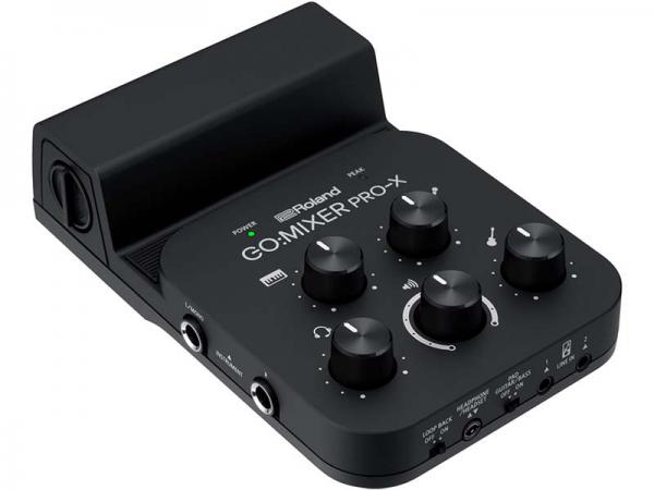 送料込みRoland GO:MIXER PRO-X 新品同様 Roland ローランド GO:MIXER PRO-X スマートフォン用 ライブ配信ツール